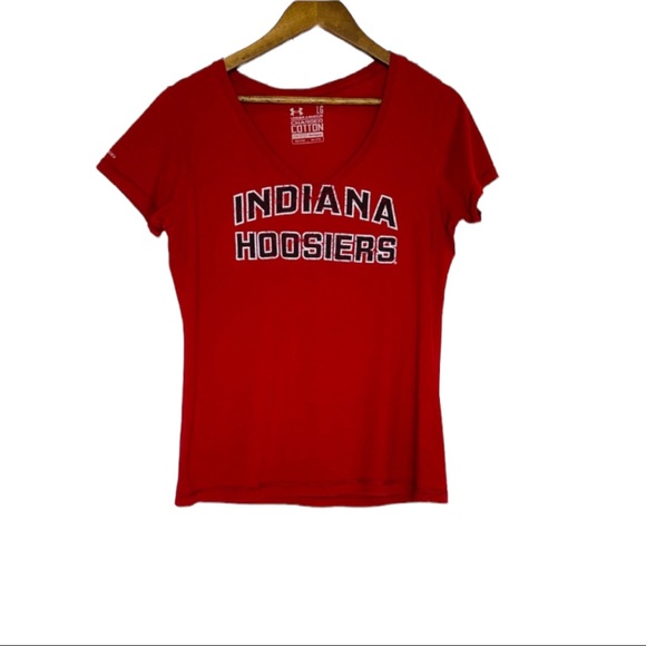 Under Armour Tops - Indiana Hoosiers Under Armour Tee Shirt